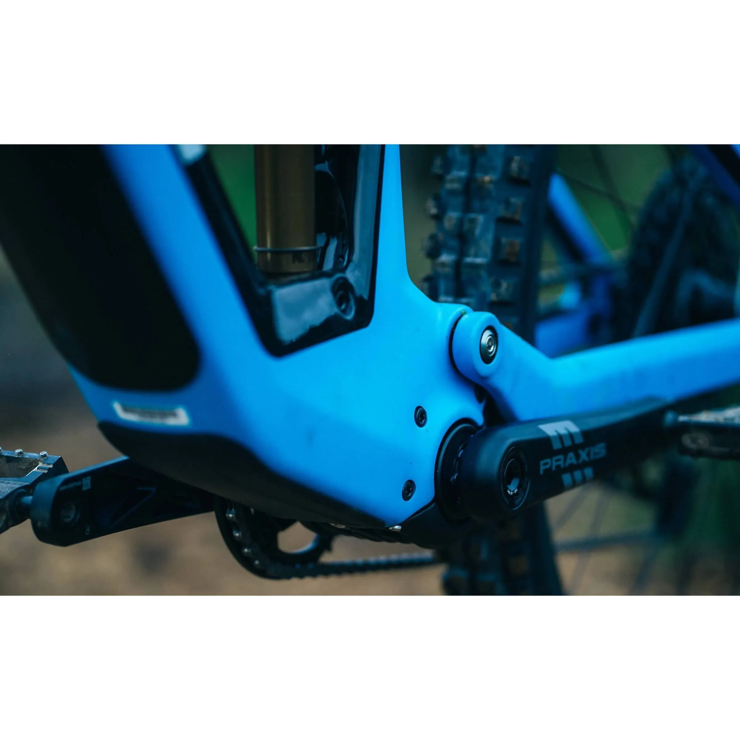 Transition Relay GX Carbon Electric Mountain Bike 2024 - TR Blue