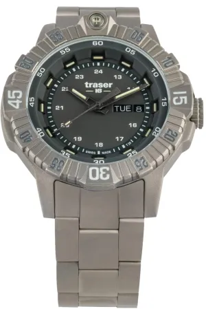 Traser P99 T Tactical, Solid Titanium Case and Bracelet, 110666