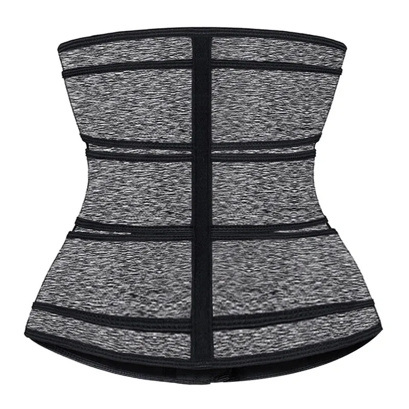 Triple Belt Women's Waist Trainer - Tummy Control Shapewear for Postpartum Recovery and Slimming