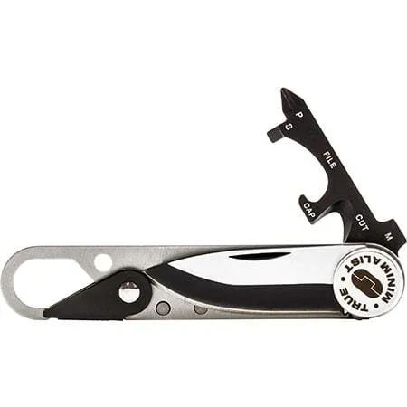 True Utility TU208 Minimalist - Bare Essentials 8 Tools In 1 Pocket Tool