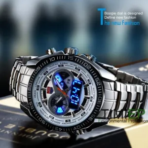 TVG - Digital Display Men's Waterproof Quartz Watch