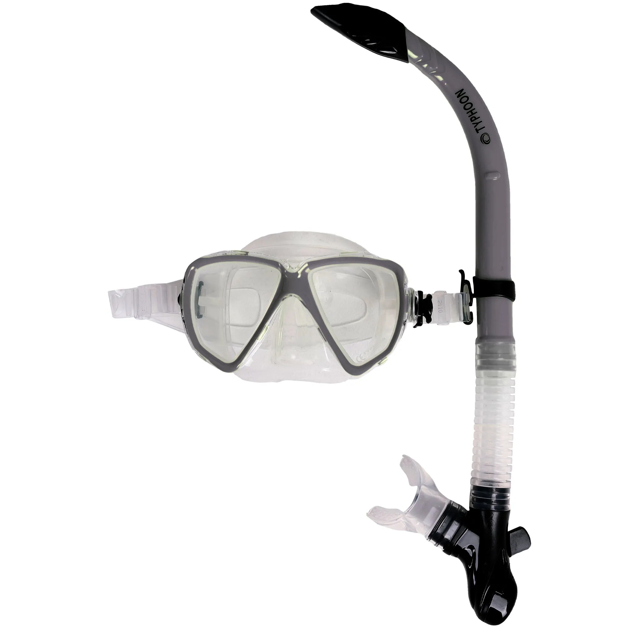 Typhoon Pro Mask & Eon Semi Dry Snorkelling Set