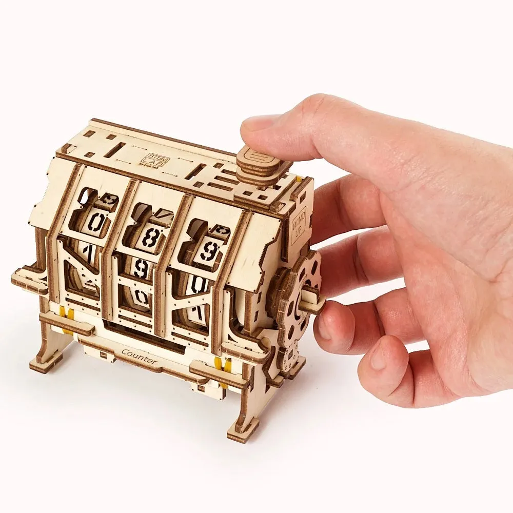 UGears STEM-Lab Educational Mechanical Model Kit (Counter) - FINAL SALE
