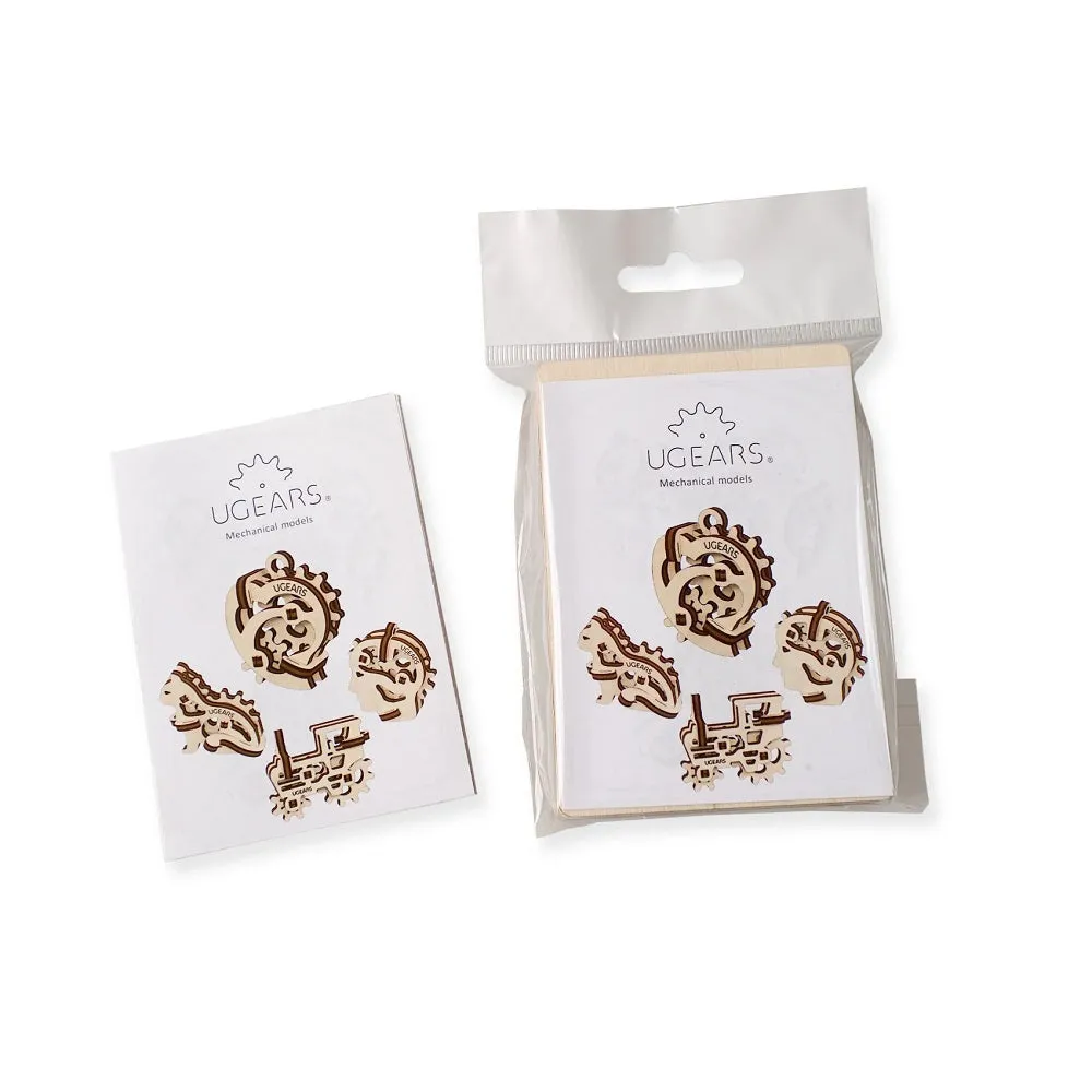UGears U-Fidgets Set (Tribiks) - FINAL SALE