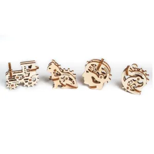 UGears U-Fidgets Set (Tribiks) - FINAL SALE