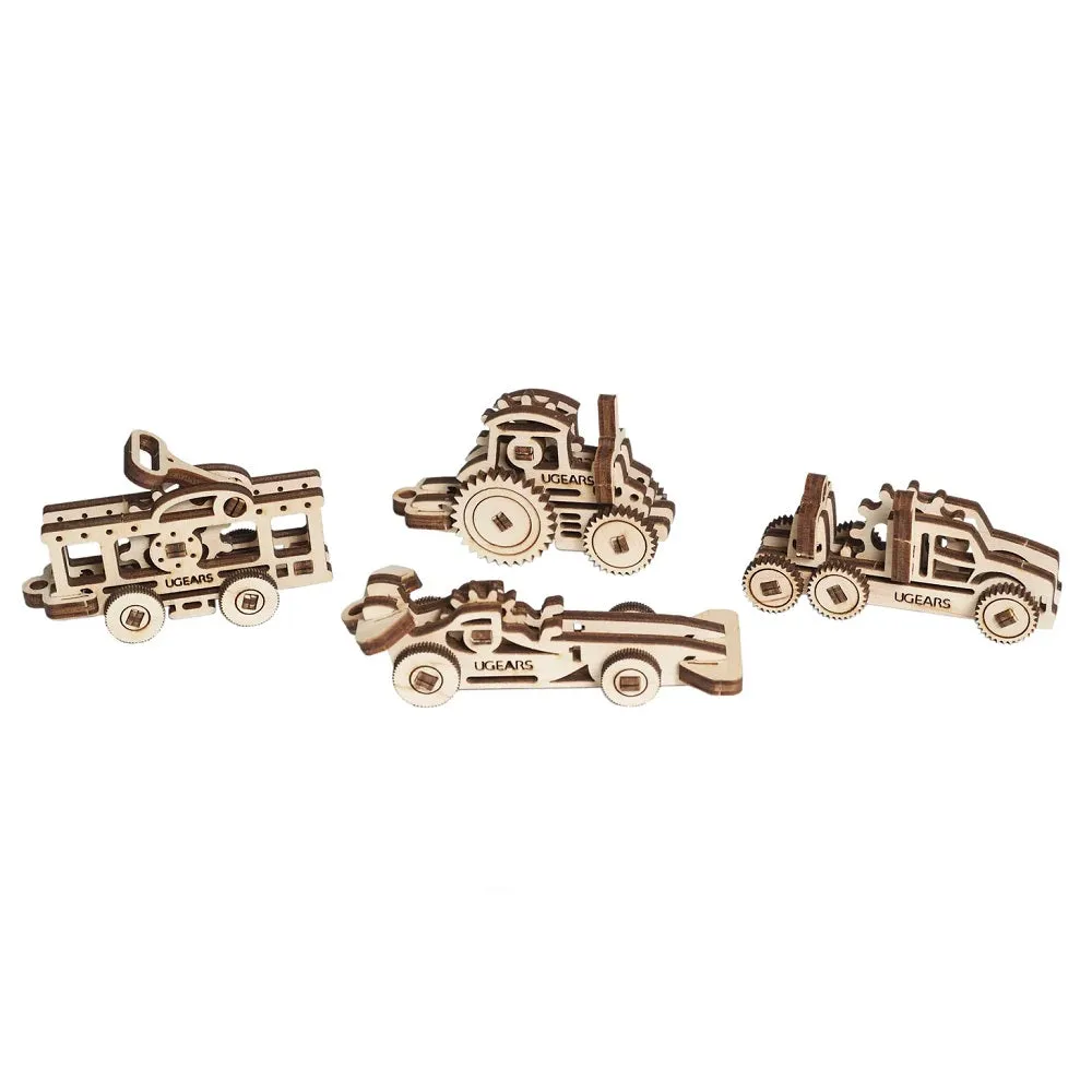 UGears U-Fidgets Set (Vehicles) - FINAL SALE