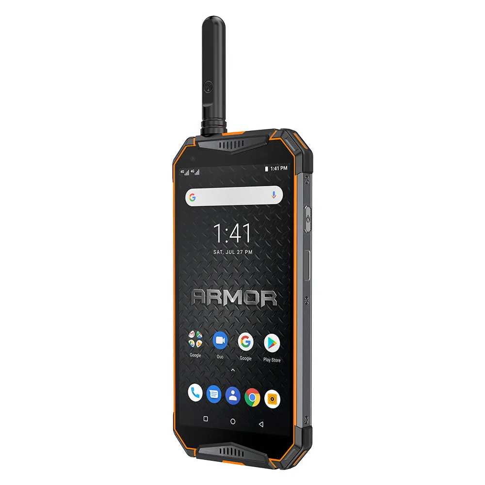 Ulefone Armor 3WT IP68 Waterproof Mobile Phone 10300mAh 5.7"" FHD  Octa Core 6GB 64GB helio P70 Android Global Version Smartphone Orange