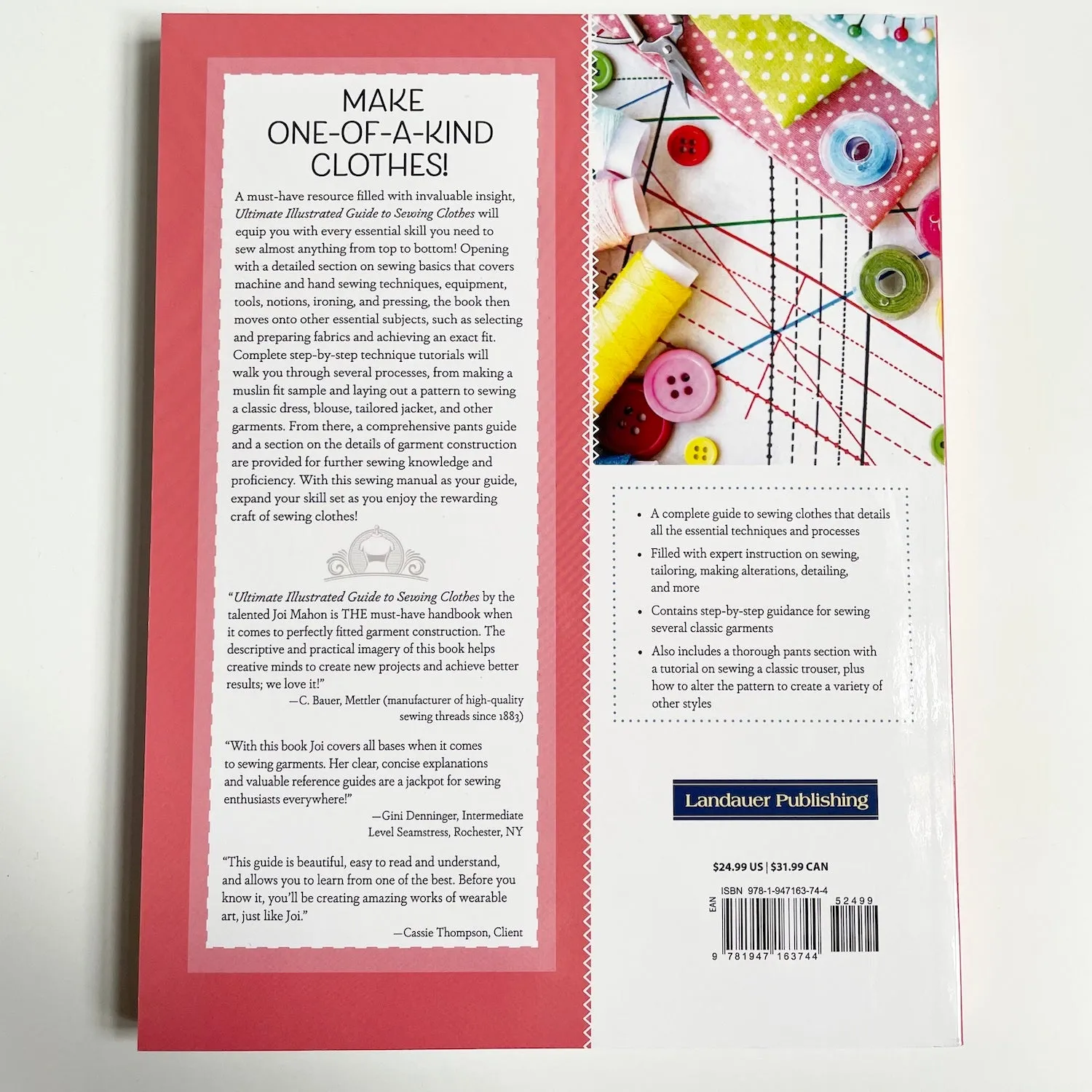 Ultimate Illustrated Guide to Sewing Clothes - Joi Mahon