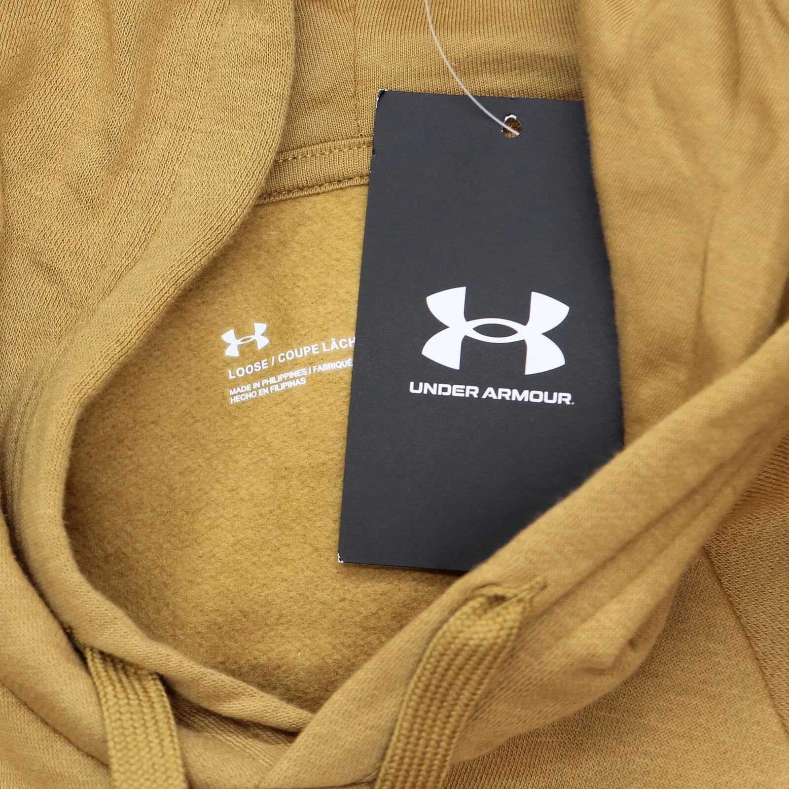 Under Armour Men's Rival Fleece Big Logo Pullover Fleece Hooded Hoodie