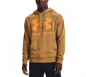 Under Armour Men's Rival Fleece Big Logo Pullover Fleece Hooded Hoodie