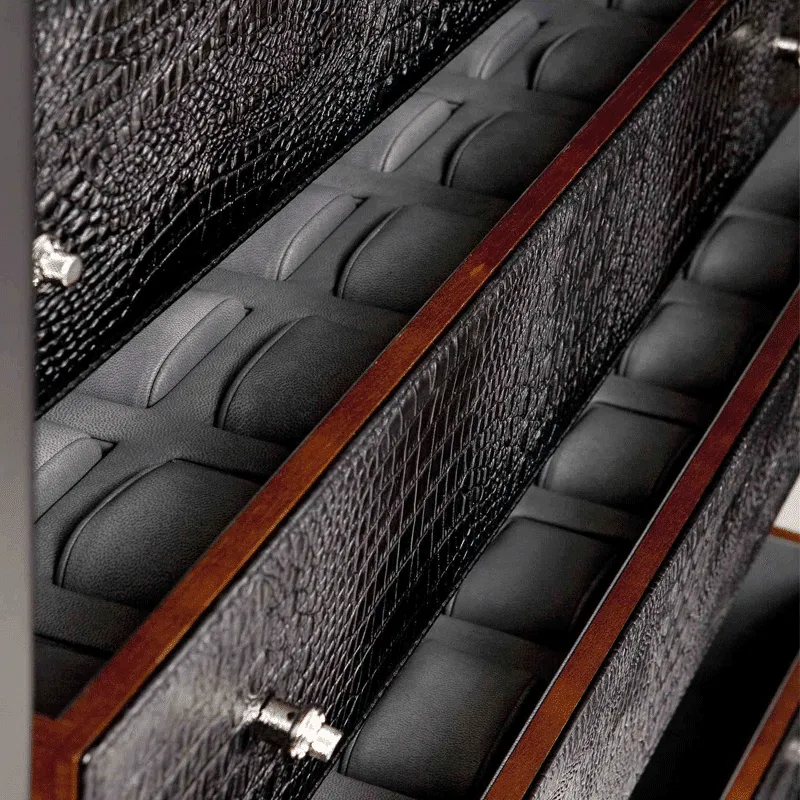 Underwood (London) - 25-Unit Concealed Safe in Black Croco