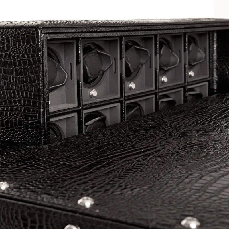 Underwood (London) - 25-Unit Concealed Safe in Black Croco