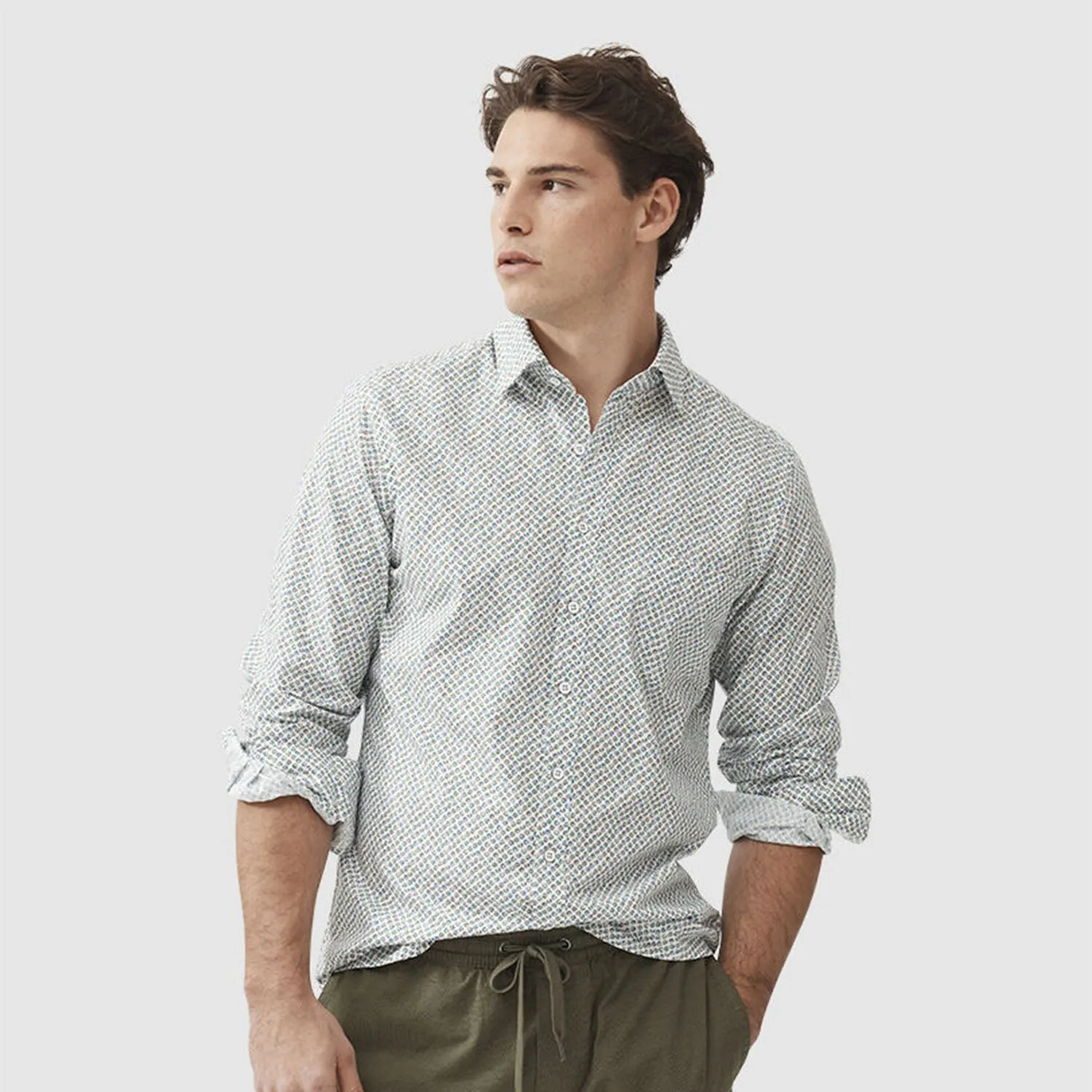 Underwood Long Sleeve Cotton Shirt