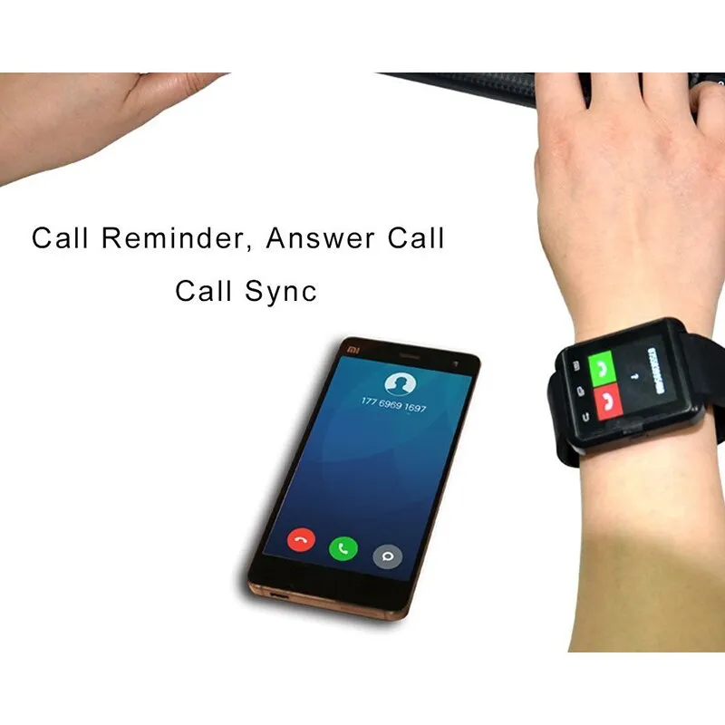 Unisex Bluetooth Digital Sport, Sleeping Pedometer Smart Watch