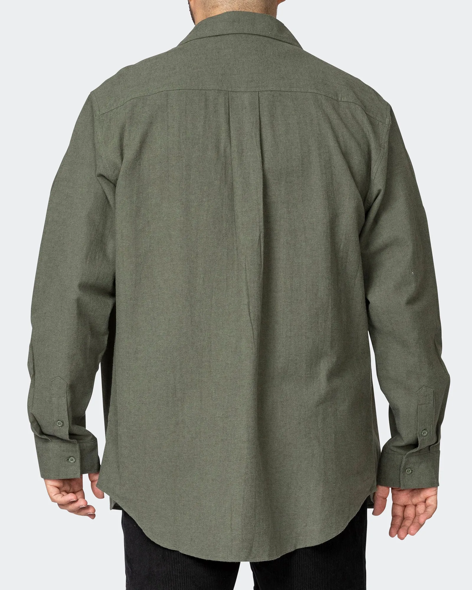 Unisex MN Throw Over - Dark Khaki