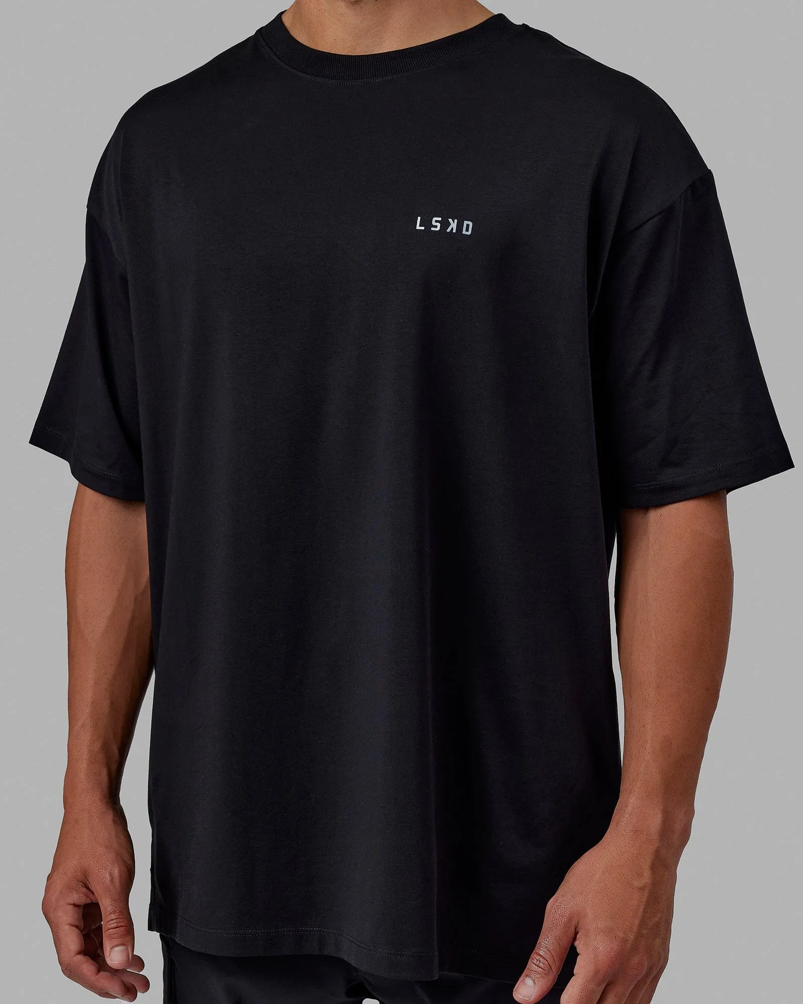 Unisex PimaFLX Tee Oversize - Black