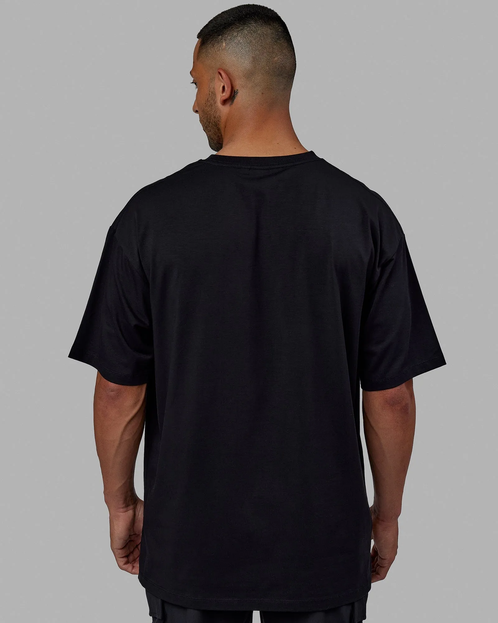 Unisex PimaFLX Tee Oversize - Black