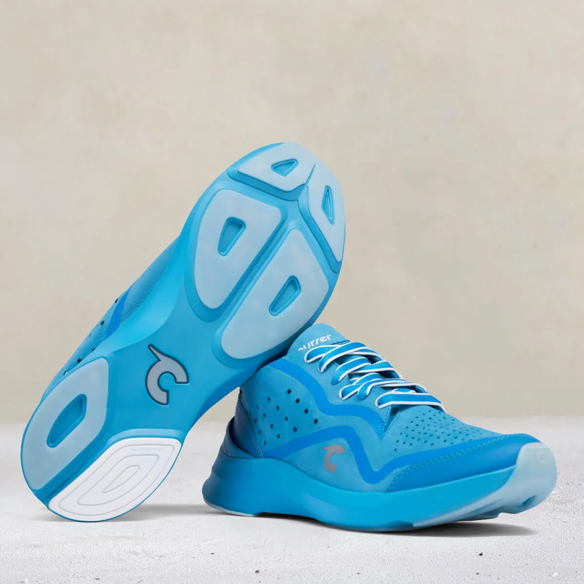 Uno Men's – Cyan Mono