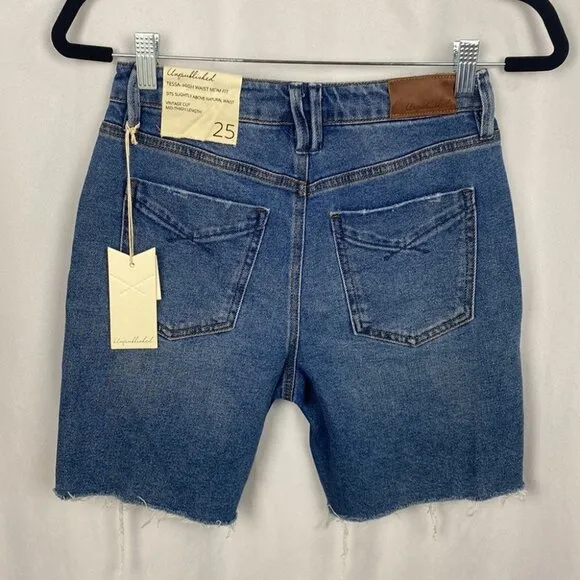 UNPUBLISHED Anthropologie Tessa High Waist Mom Fit Short - NWT - Size 25