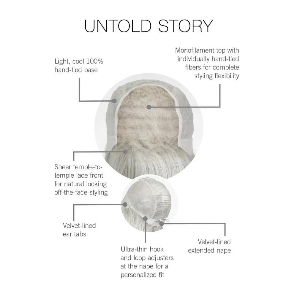 Untold Story by Raquel Welch (100% Hand Tied Lace Front-Mono Top Wig)