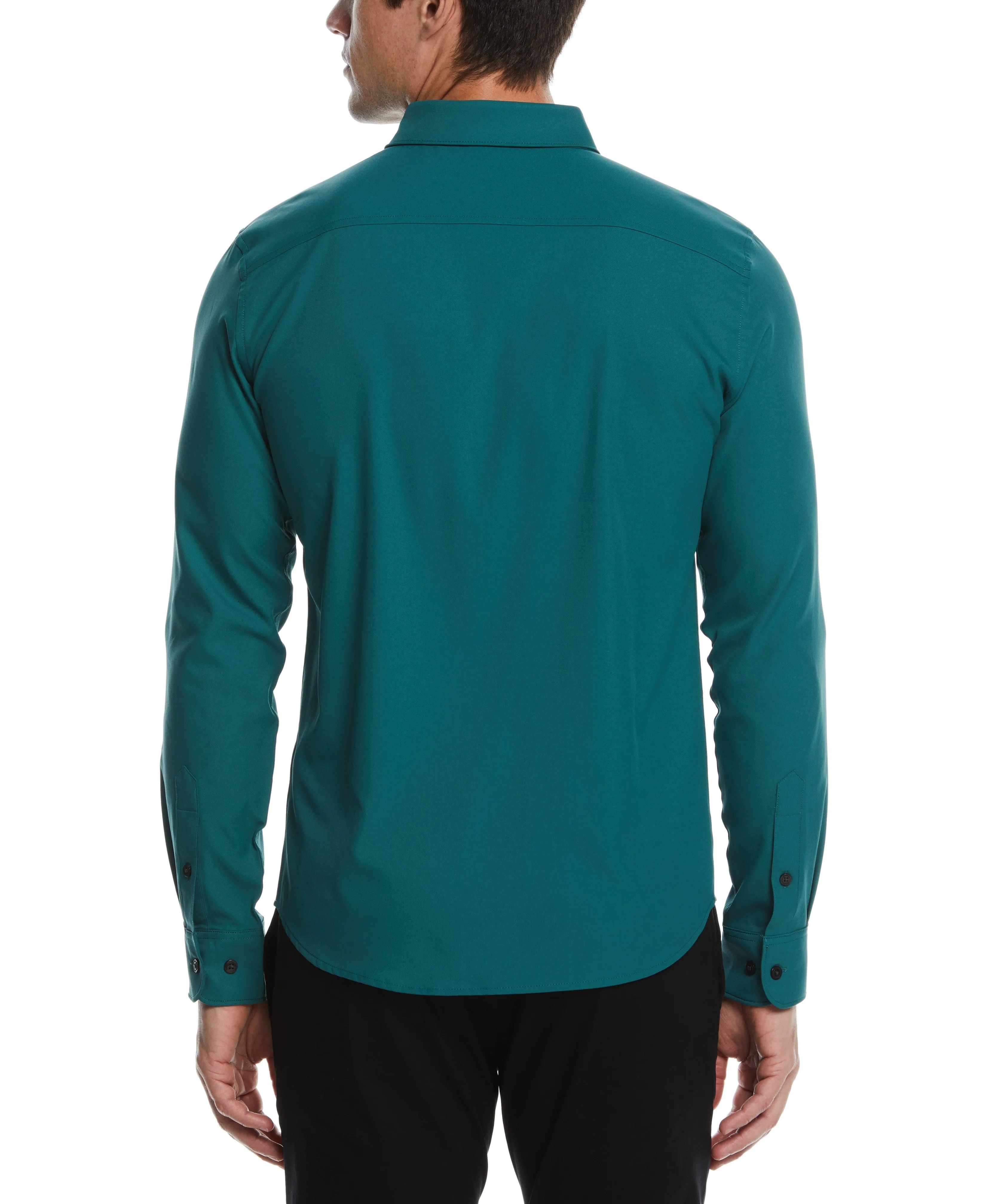 Untucked Total Stretch Slim Fit Solid Shirt
