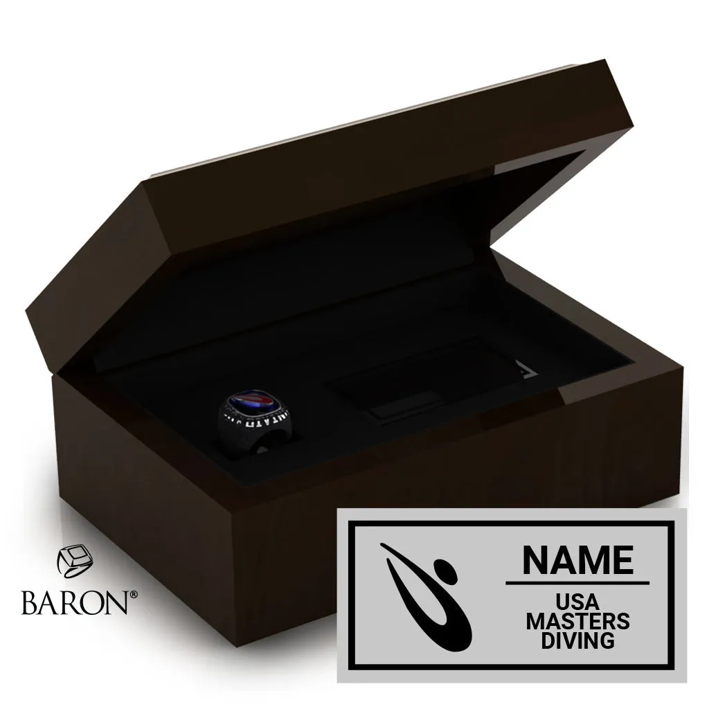 USA Masters Diving 2021 Championship Ring Box