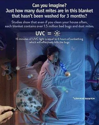 UV & Ozone Disinfection Lamp Radar Mode