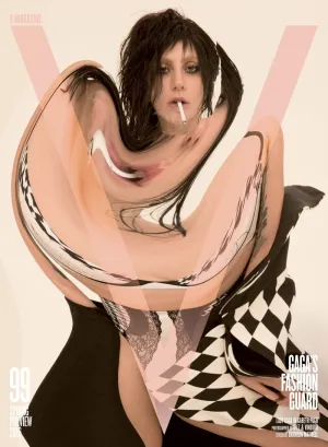 V Magazine #99 Spring Preview 2016 LADY GAGA Karl Lagerfeld HEDI SLIMANE Molly Bair