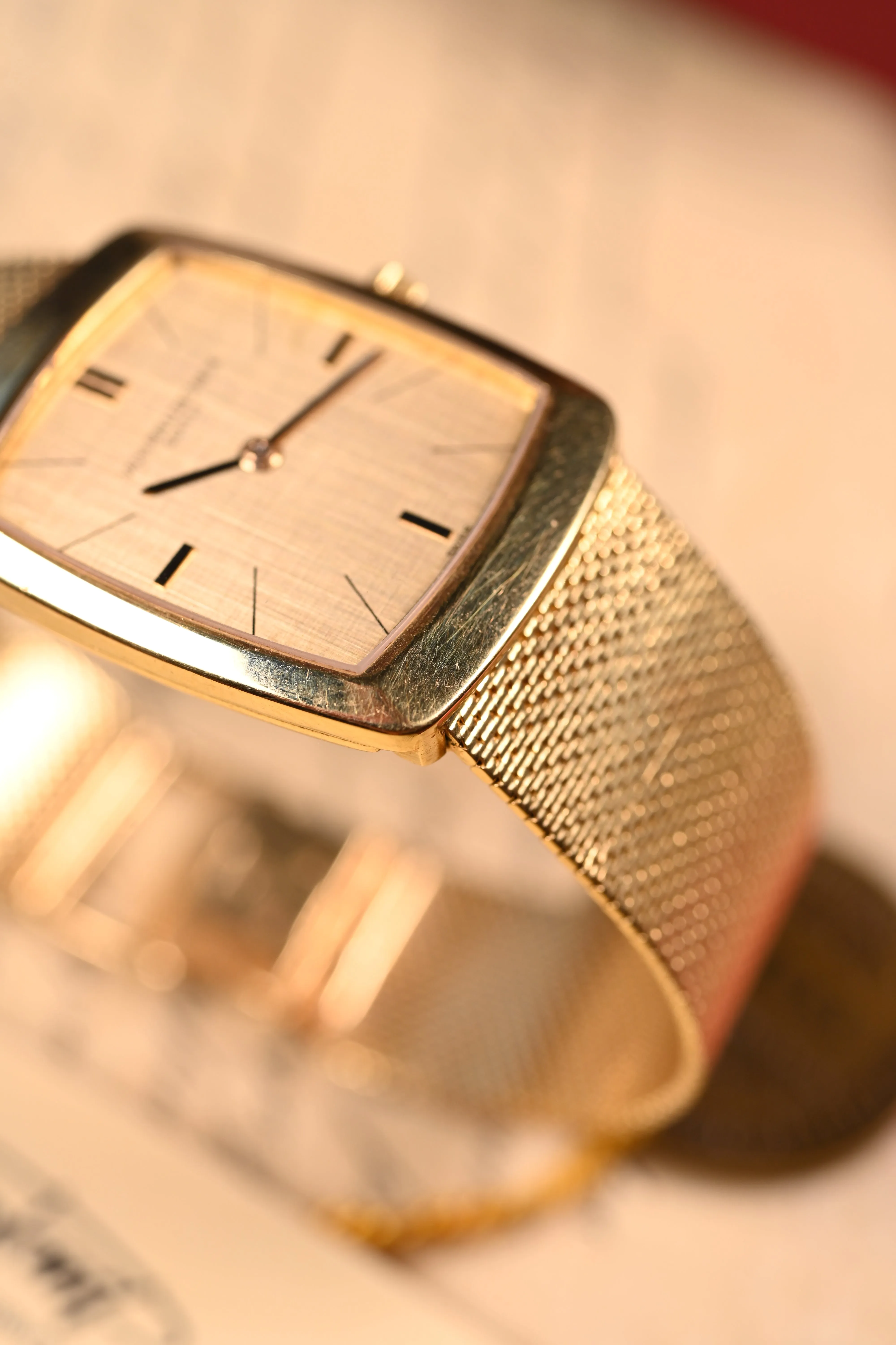 Vacheron & Constantin Extra Thin: Box & papers w/ Gay Freres bracelet