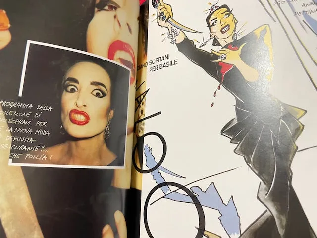 VANITY Fashion Vintage Magazine July 1983 Le Stars by ANTONIO LOPEZ