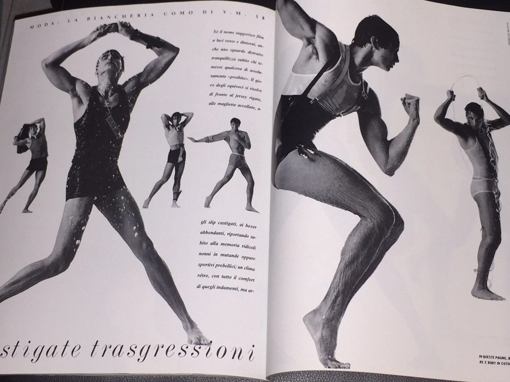 VANITY Fashion Vintage Magazine May 1987 GIAMPAOLO BARBIERI Male Models