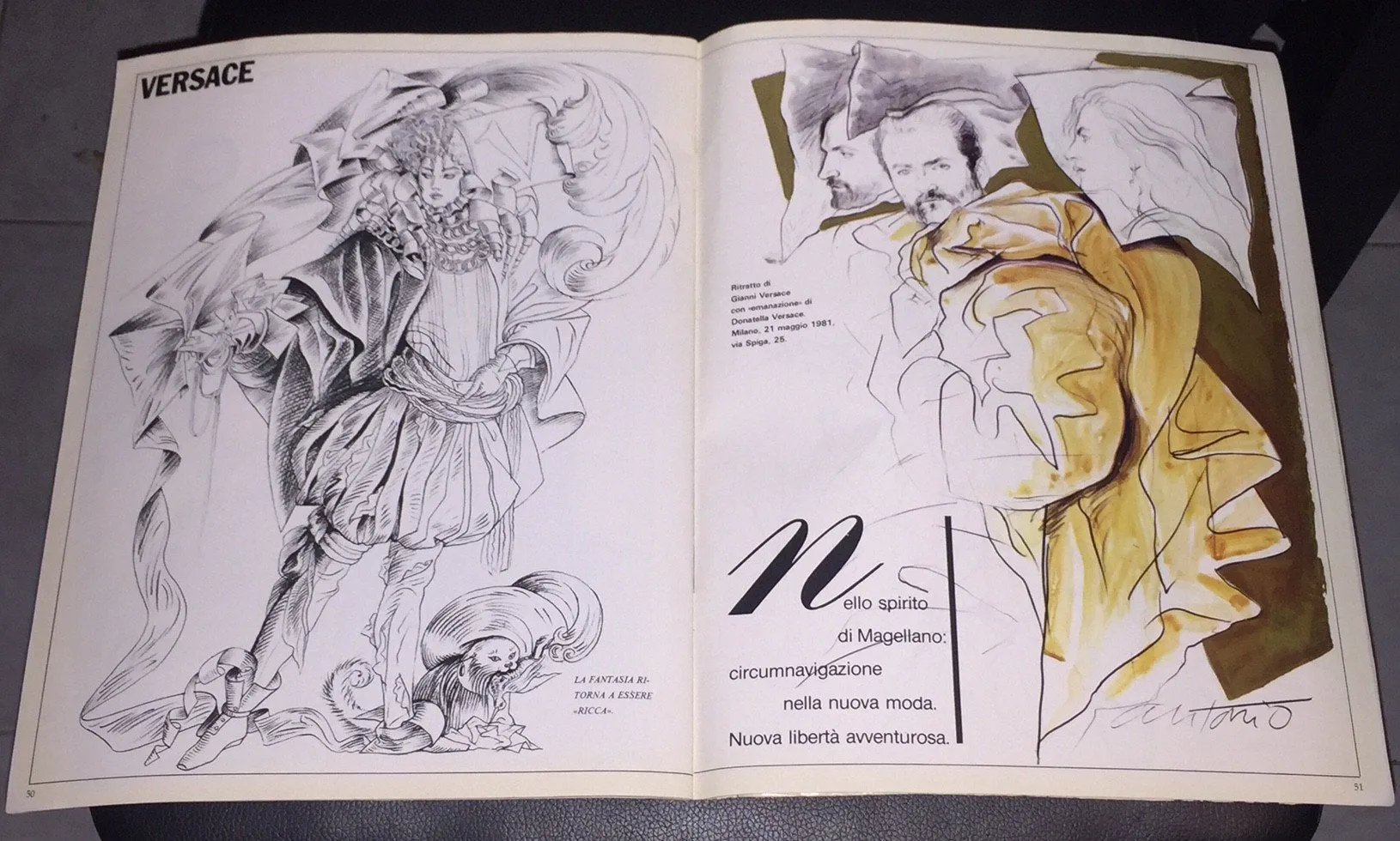 VANITY Fashion Vintage Magazine September 1981 ANTONIO LOPEZ Rare