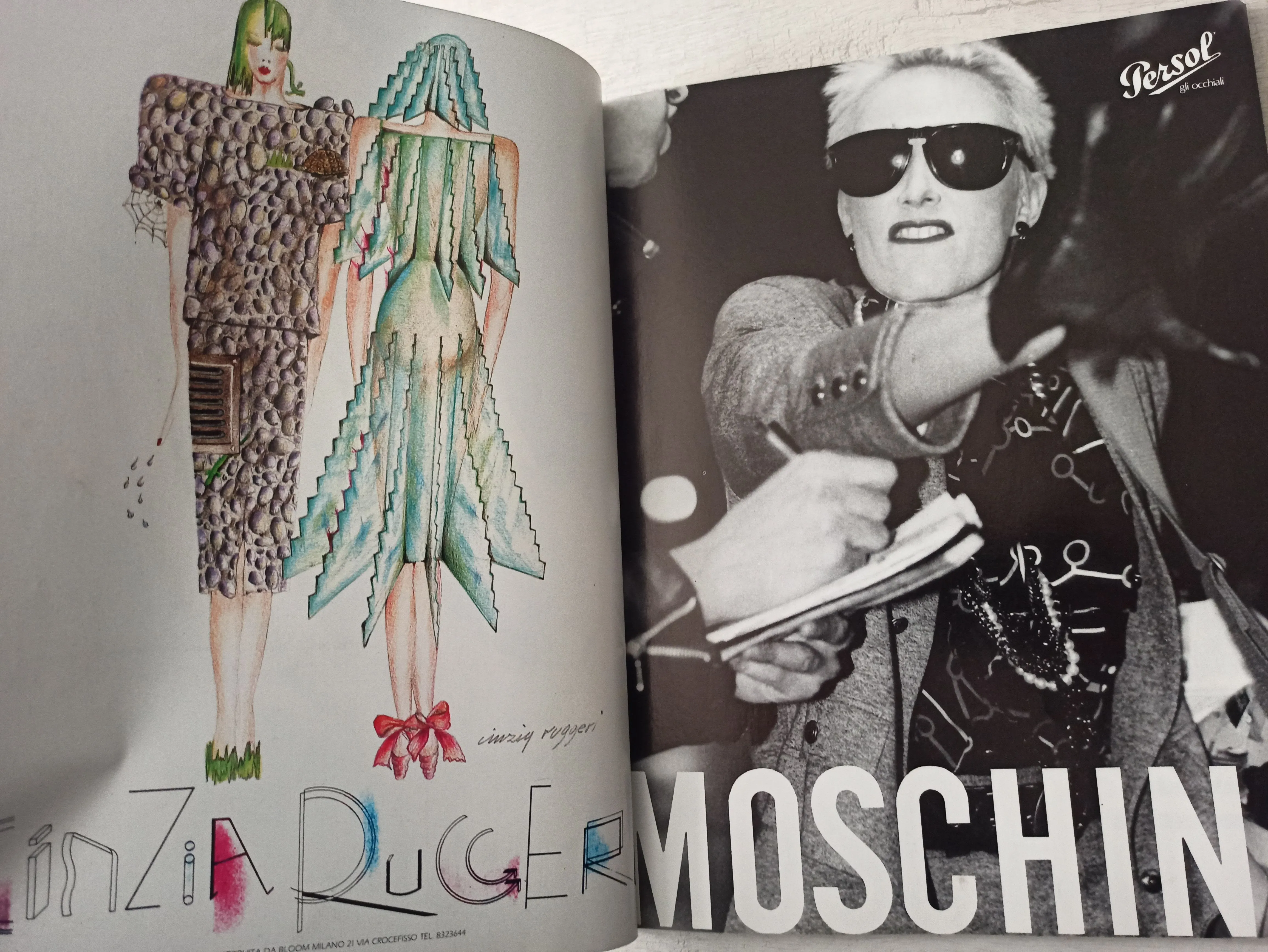 VANITY Magazine April 1985 MISSONI Antonio Lopez ROSIE VELA Tony Viramontes