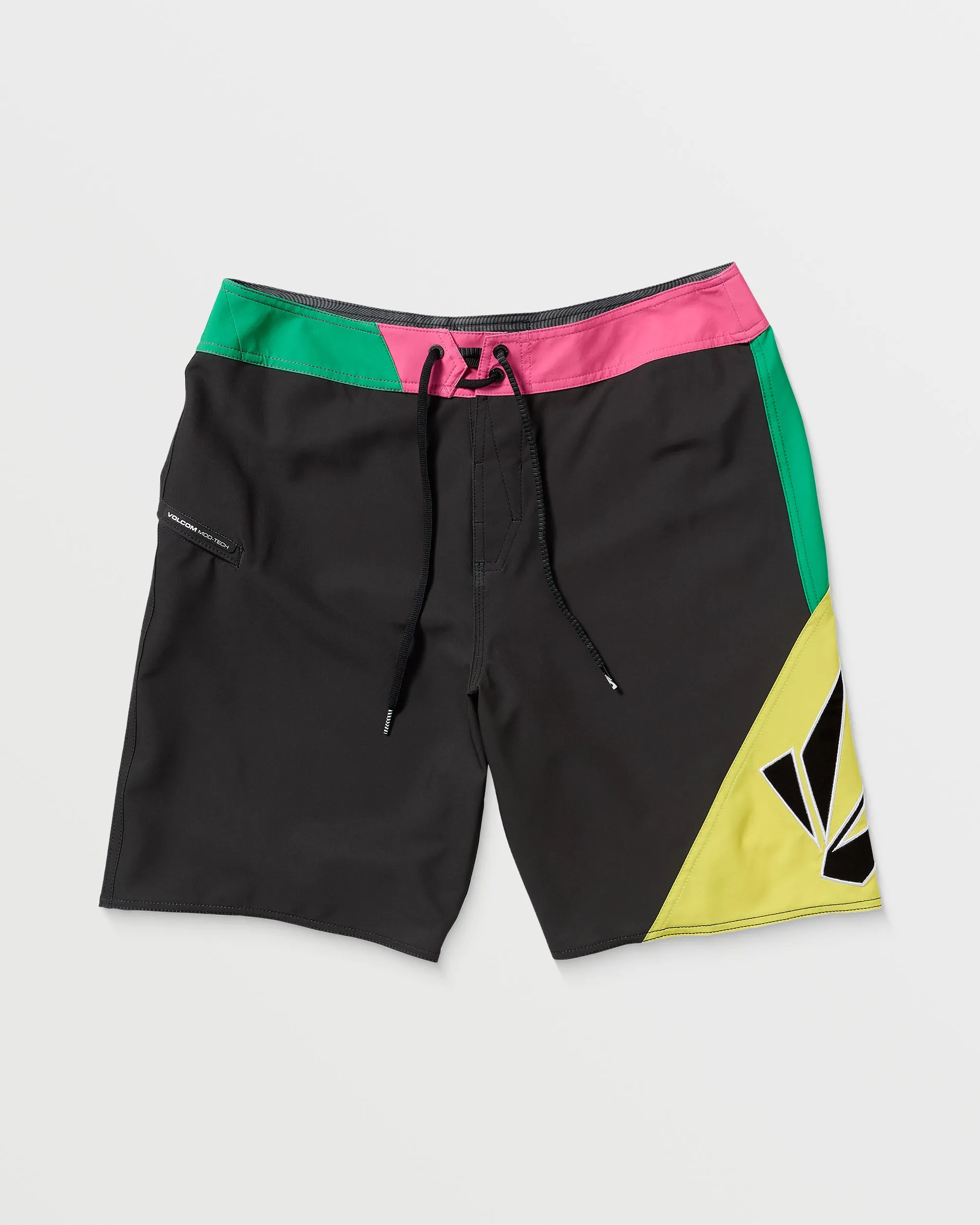 Vee Bee Mod 20" Boardshort - BLACK