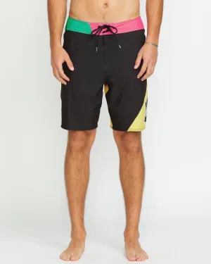 Vee Bee Mod 20" Boardshort - BLACK