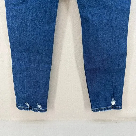 Vervet Jeans Women's 28 (6) Dark Blue Modern Love High Rise Mom Jeans Normcore