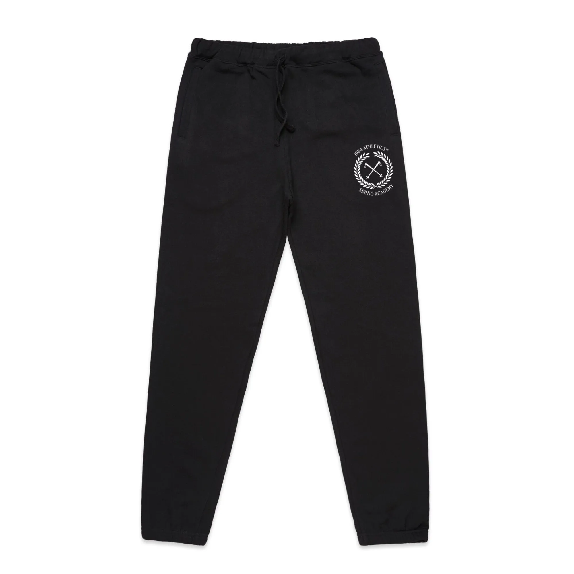Vice 84 'Ski Academy' Joggers - Black