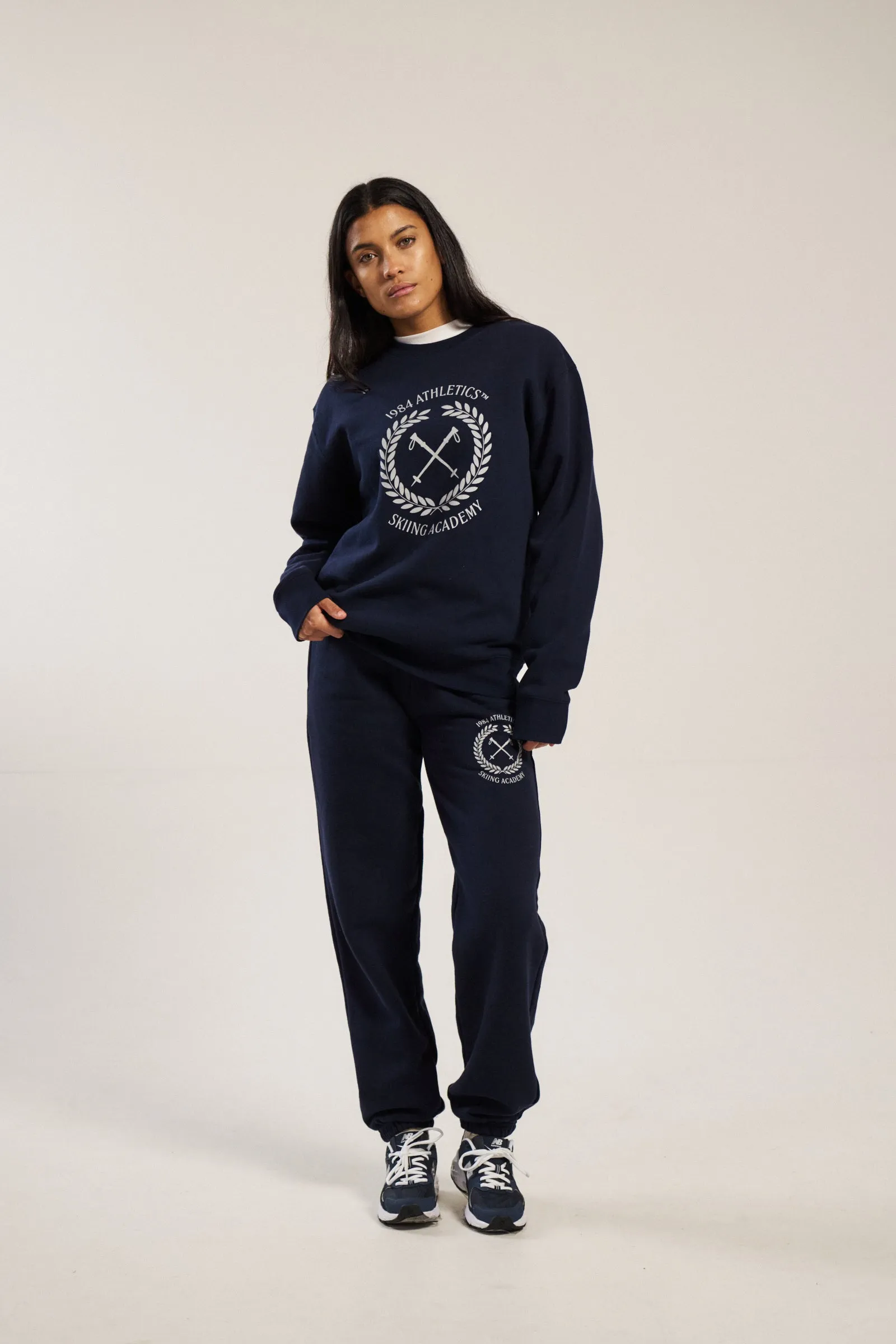 Vice 84 'Ski Academy' Joggers - Navy
