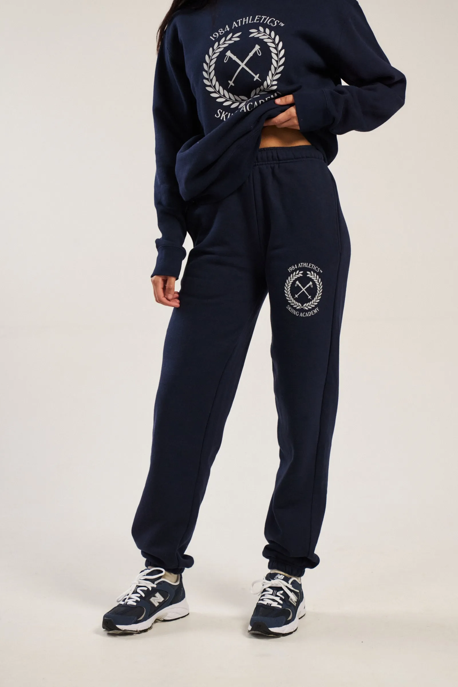 Vice 84 'Ski Academy' Joggers - Navy