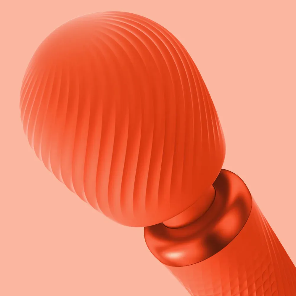 VIM Vibrating Wand - Sunrise Orange