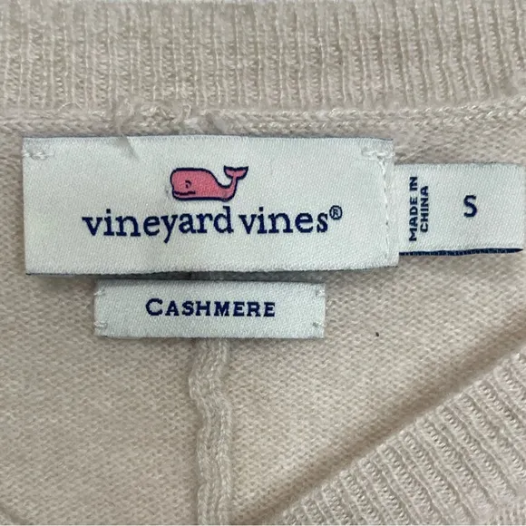 Vineyard Vines Flowy Cashmere Stripe Crew Sweater
