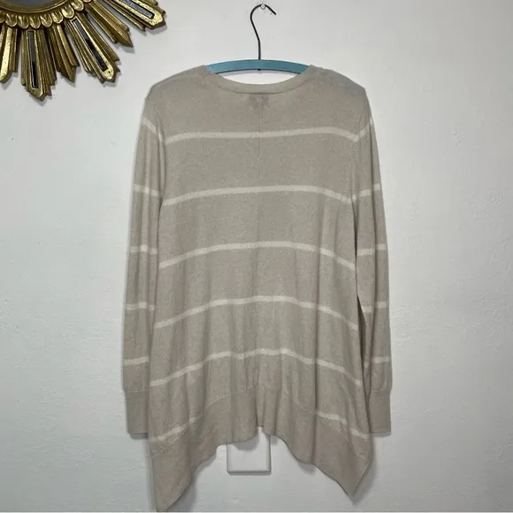 Vineyard Vines Flowy Cashmere Stripe Crew Sweater