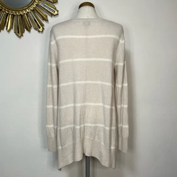 Vineyard Vines Flowy Cashmere Stripe Crew Sweater