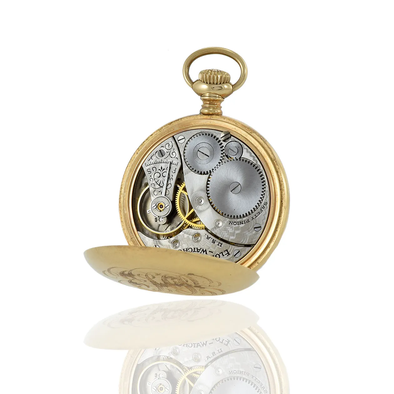 Vintage 1905 Elgin 14KT Yellow Gold Pocket Watch
