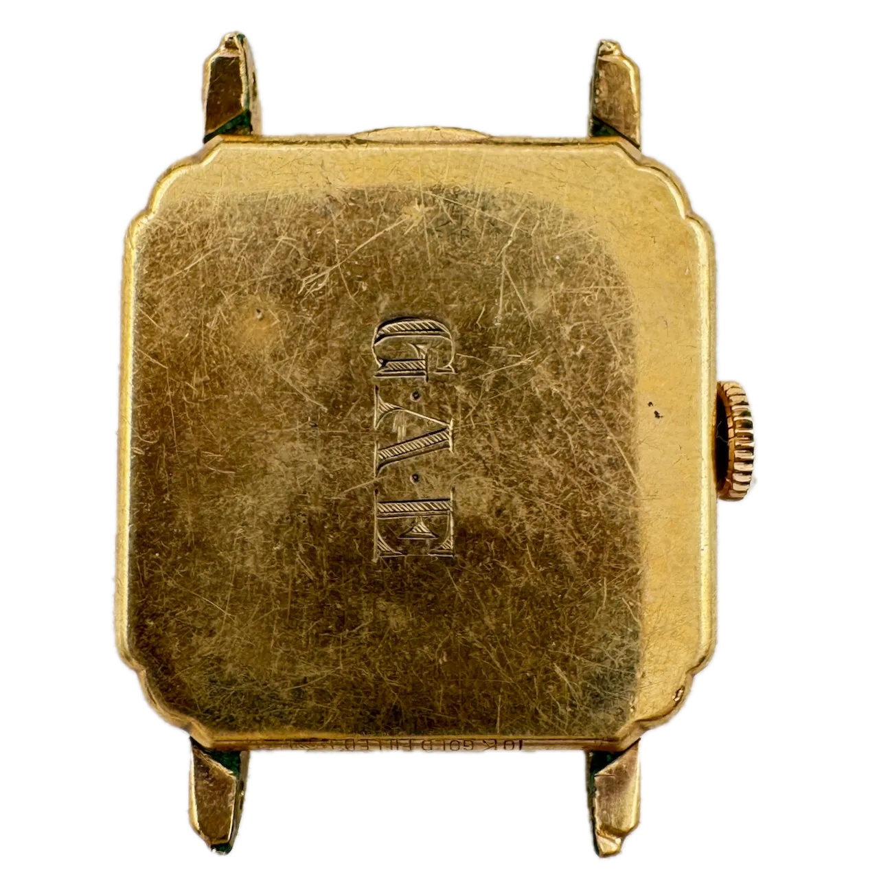 Vintage 1937 Hamilton Heyward Men's Mechanical Wristwatch 987A USA 10k GF GAE