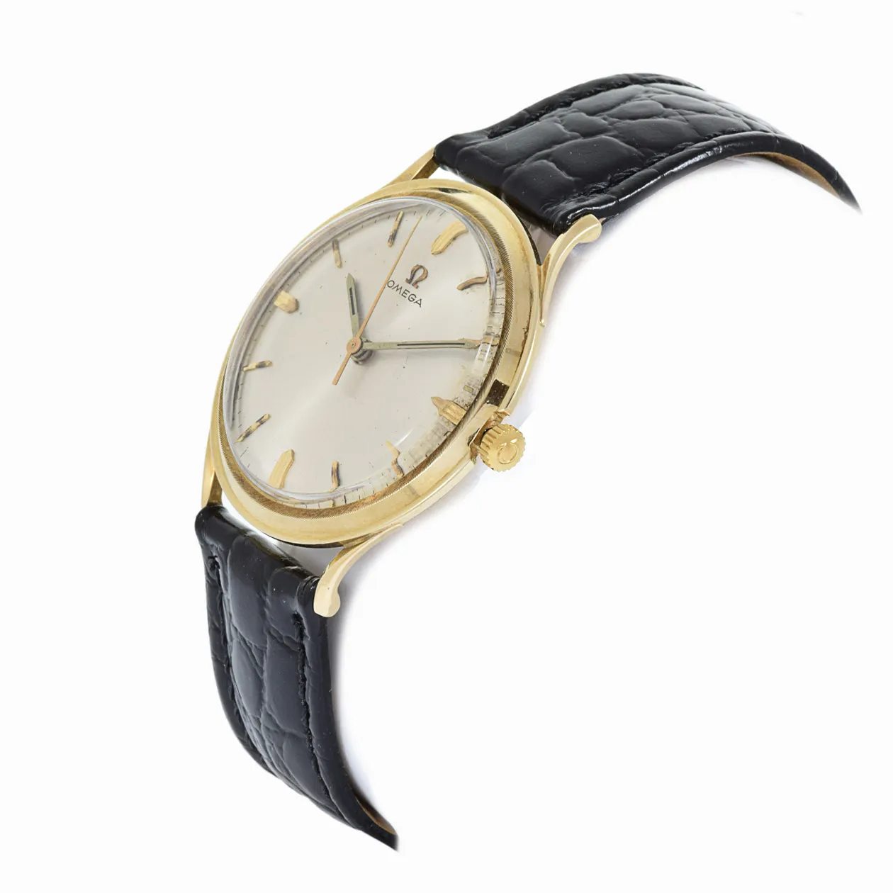 Vintage 1960's 14KT Yellow Gold Omega Watch