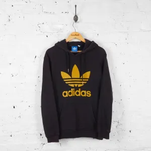 Vintage Adidas Hoodie - Black - M