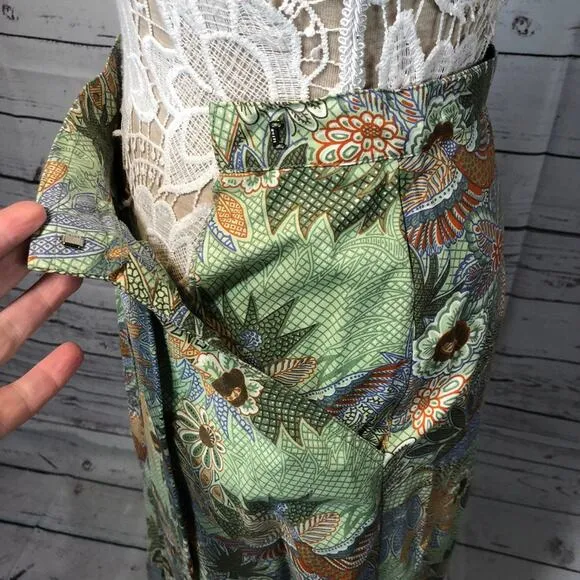 Vintage AGILE tropical Blouse &amp; skirt set both size 12