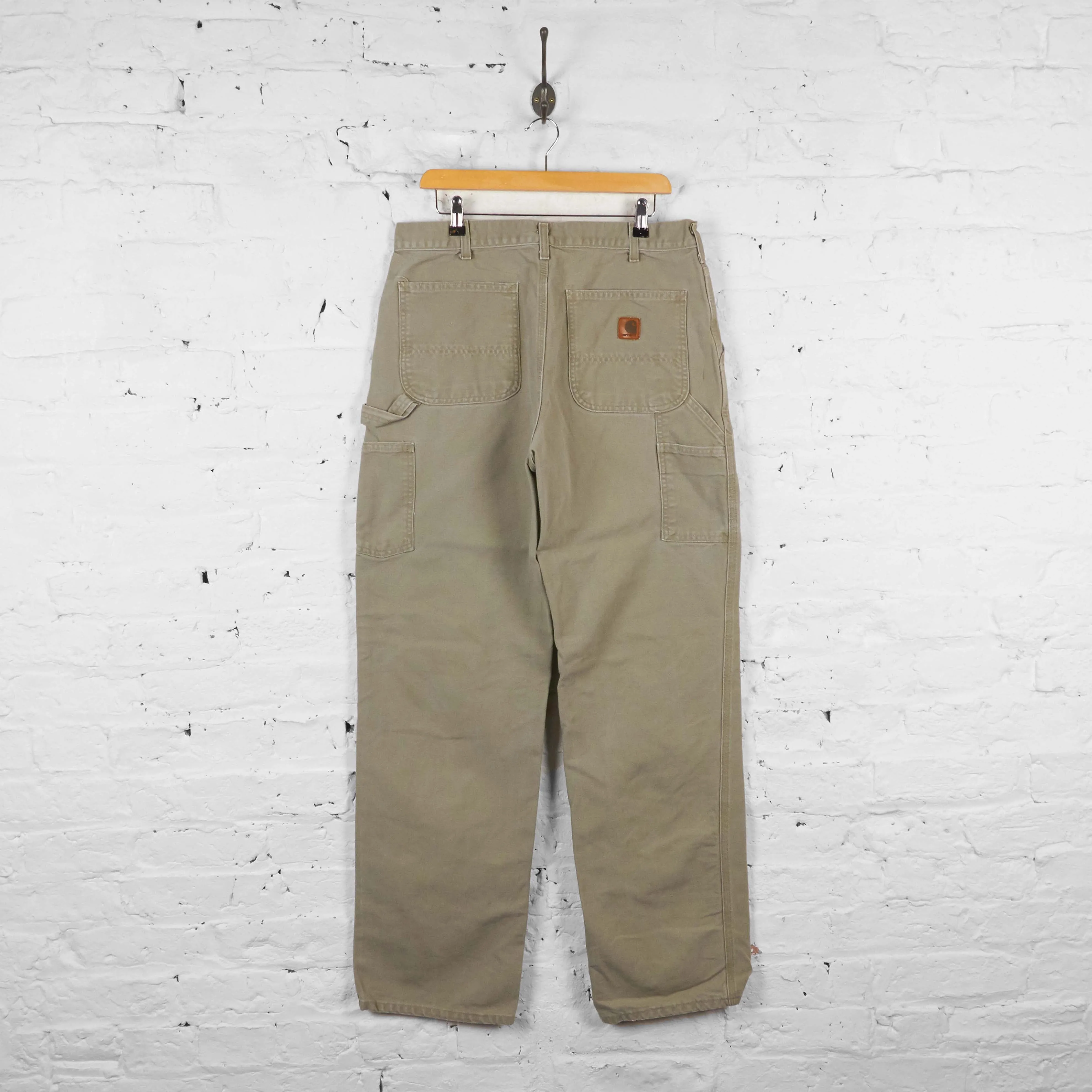 Vintage Carhartt Cargo Trousers - Beige - L