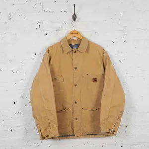 Vintage Carhartt Collared Jacket - Cream - L
